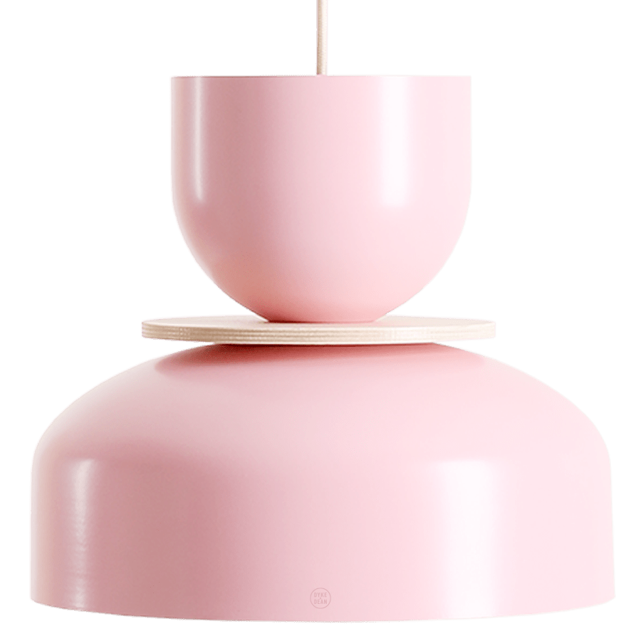 ARTERA PENDANT DISC LIGHT PINK - DYKE & DEAN