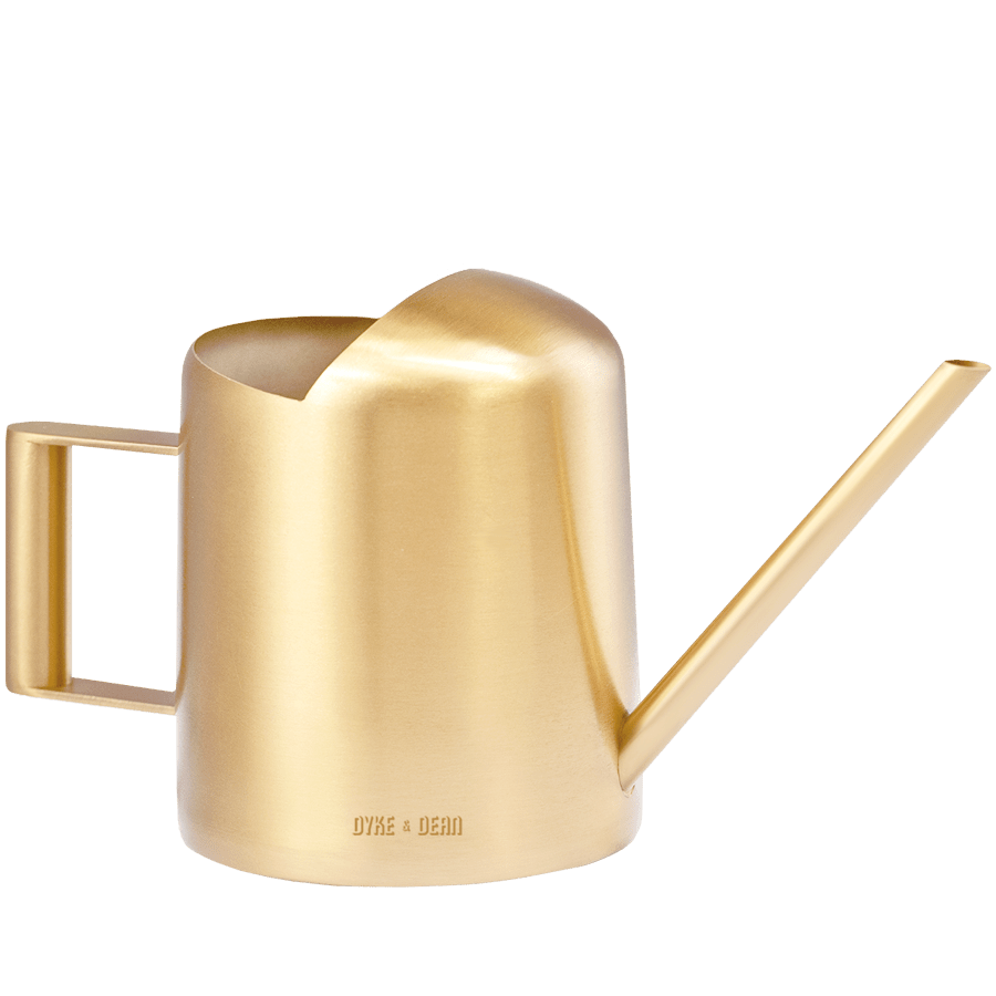 EDELSTAHL-GIESSKANNE GOLD | PFLANZEN | GARTEN | GRÜNE FINGER