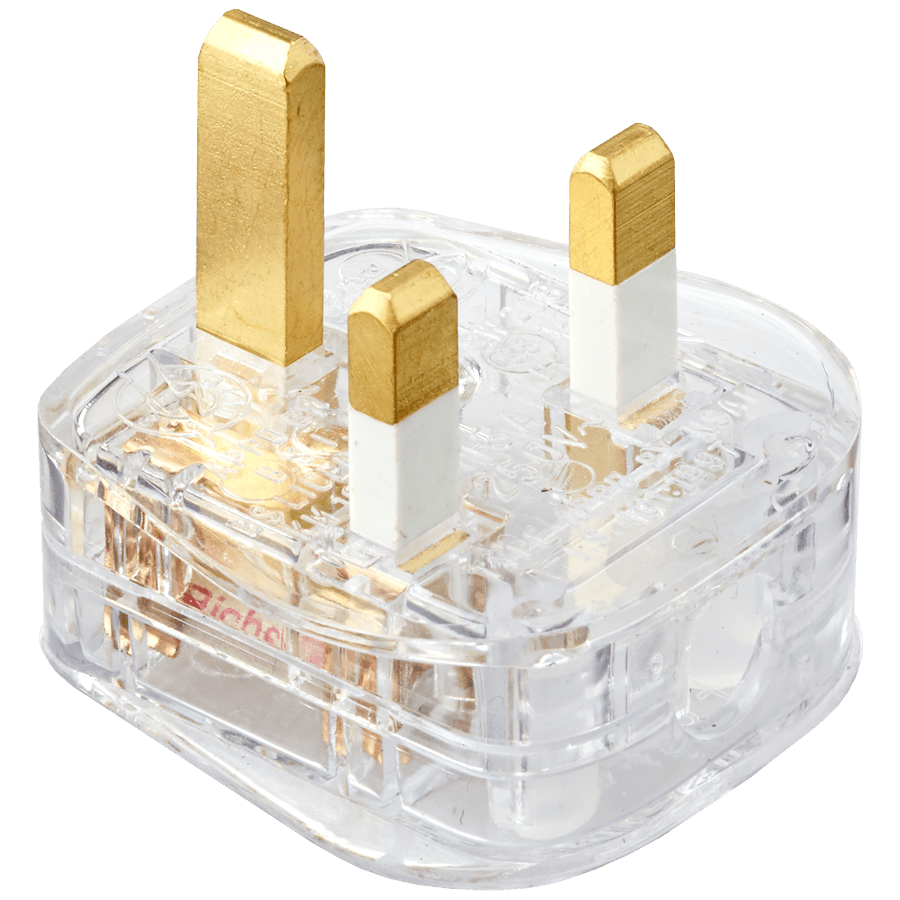 TRANSPARENT PLUG 3AMP
