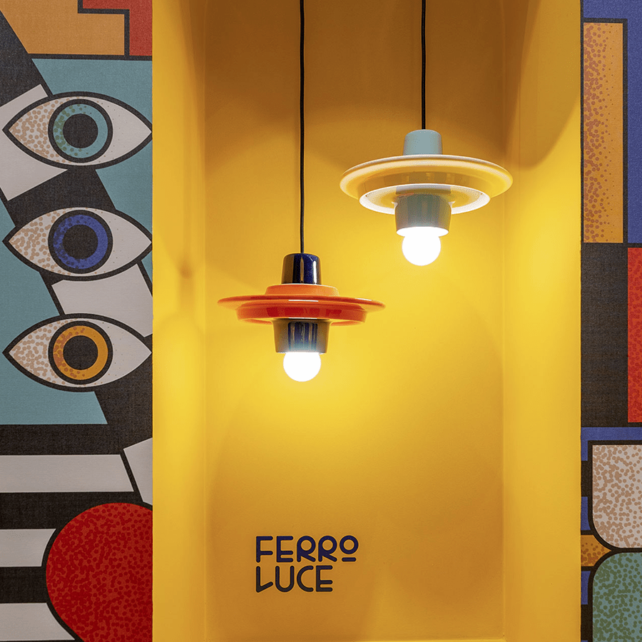 VIOLA CERAMIC PENDANT LIGHT - DYKE & DEAN