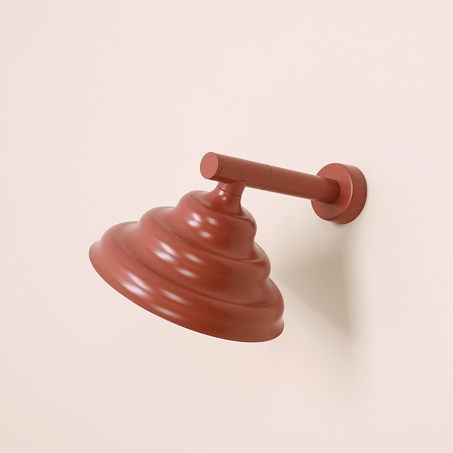 WAVE ENERGETIC WALL LIGHT RED - DYKE & DEAN