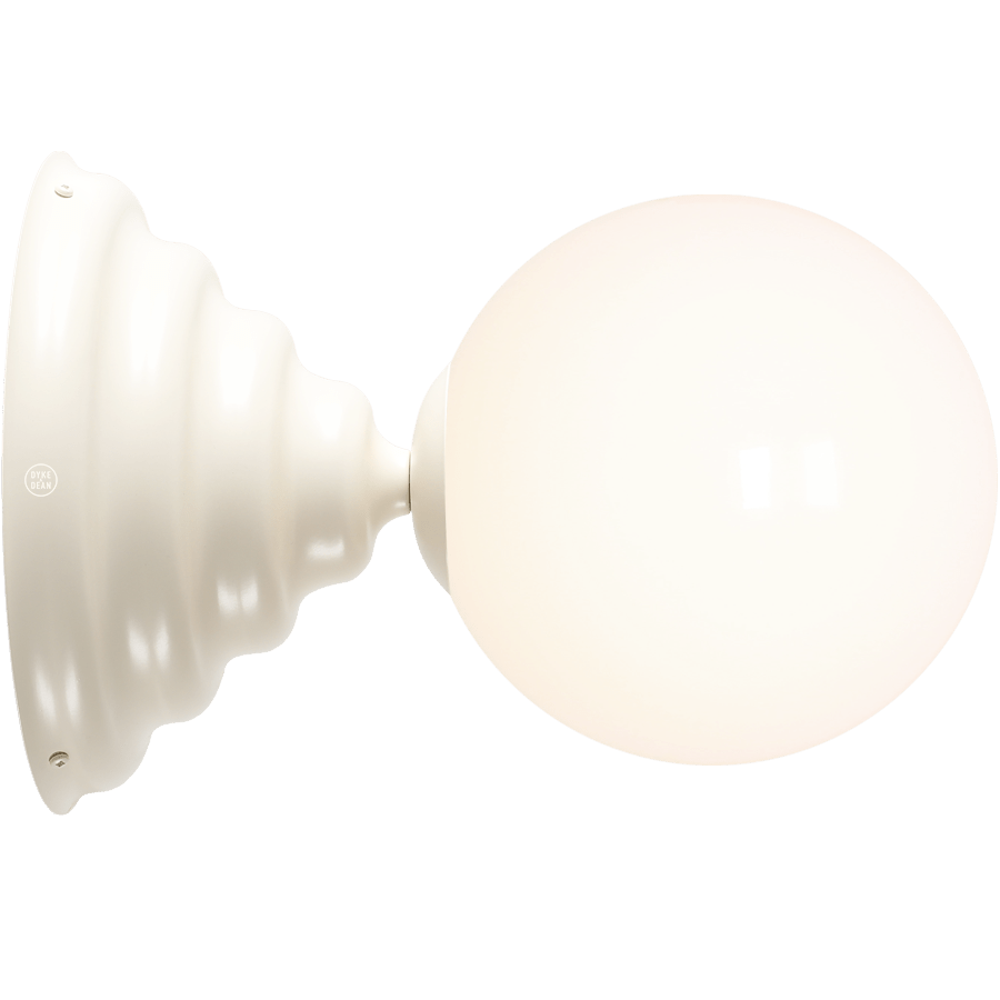 WAVE WALL LIGHT CREAM - DYKE & DEAN