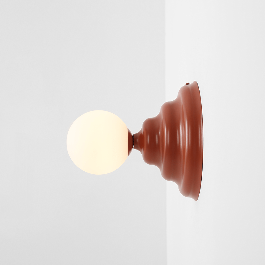 WAVE WALL LIGHT RED - DYKE & DEAN