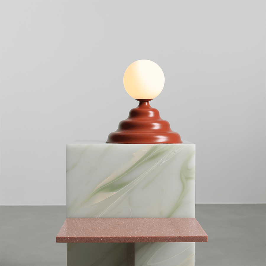 WAVE WALL LIGHT RED - DYKE & DEAN