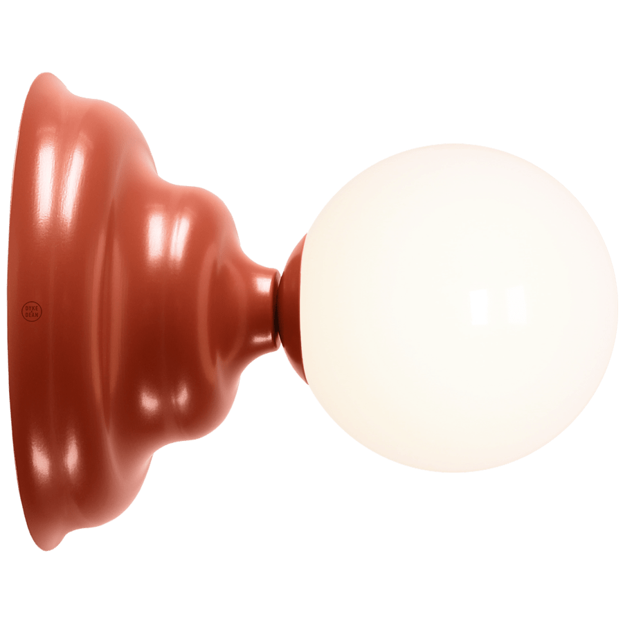 WAVE WALL LIGHT RED SMALL - DYKE & DEAN