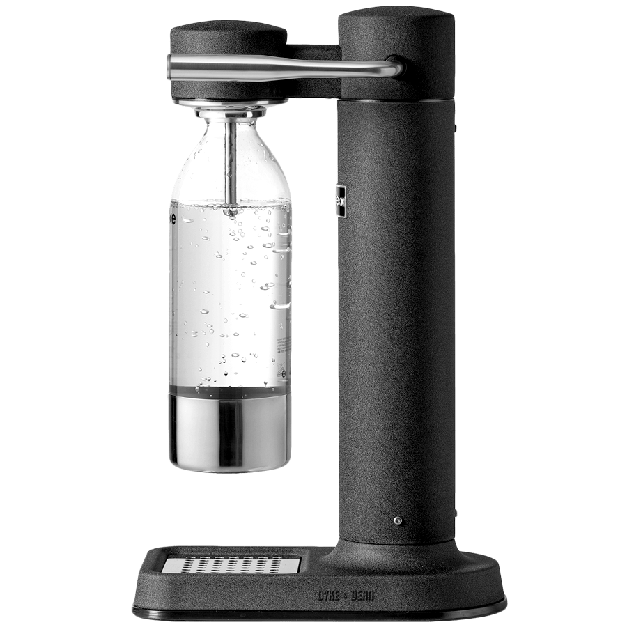 Adattatore Nero Per Bottiglia Di Vetro Aarke Carbonator 1-3 - Ricambio Originale