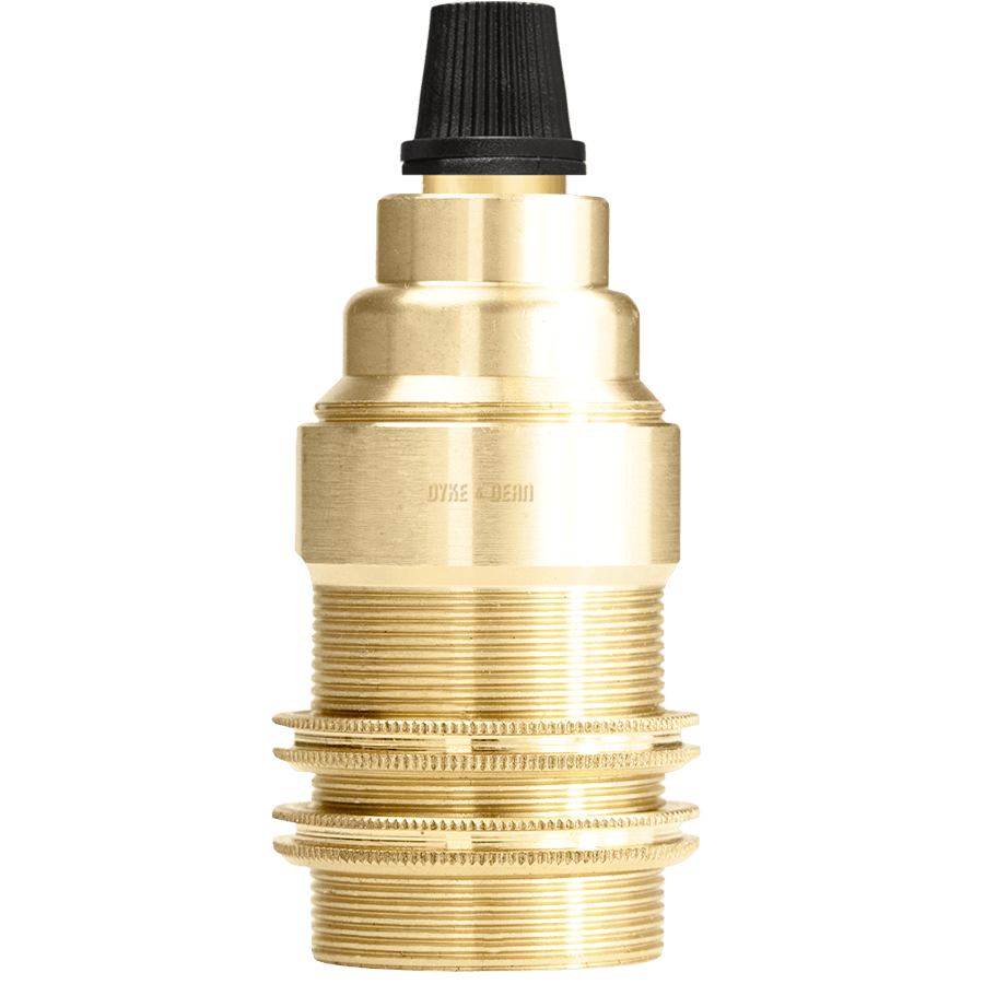BRASS E14 HEAVY METAL BULB HOLDER
