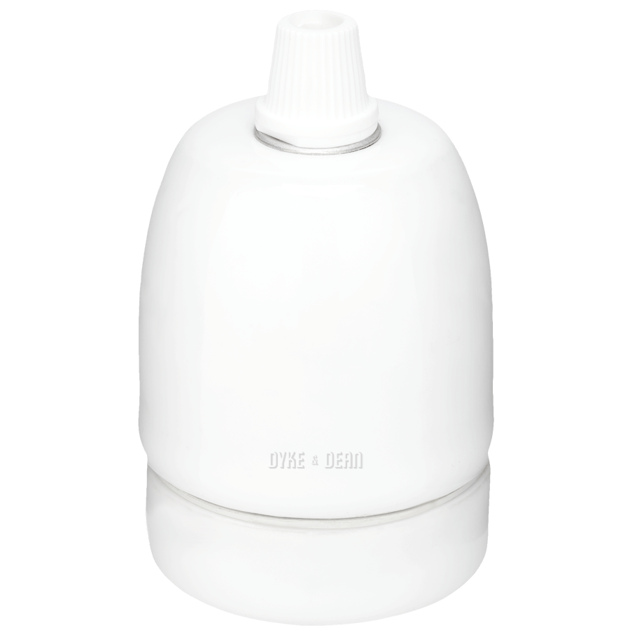 E27 lamp holder white deals