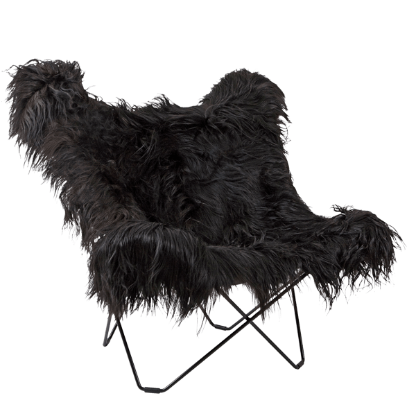 Sheepskin butterfly chair 2025