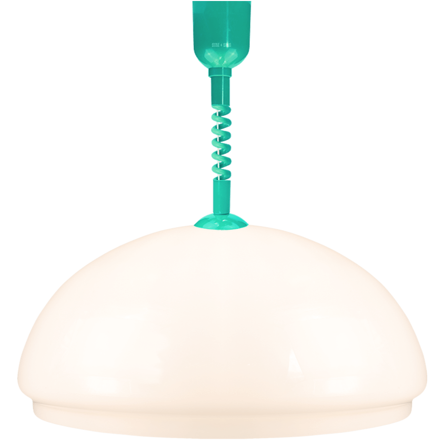 Retractable discount light fitting