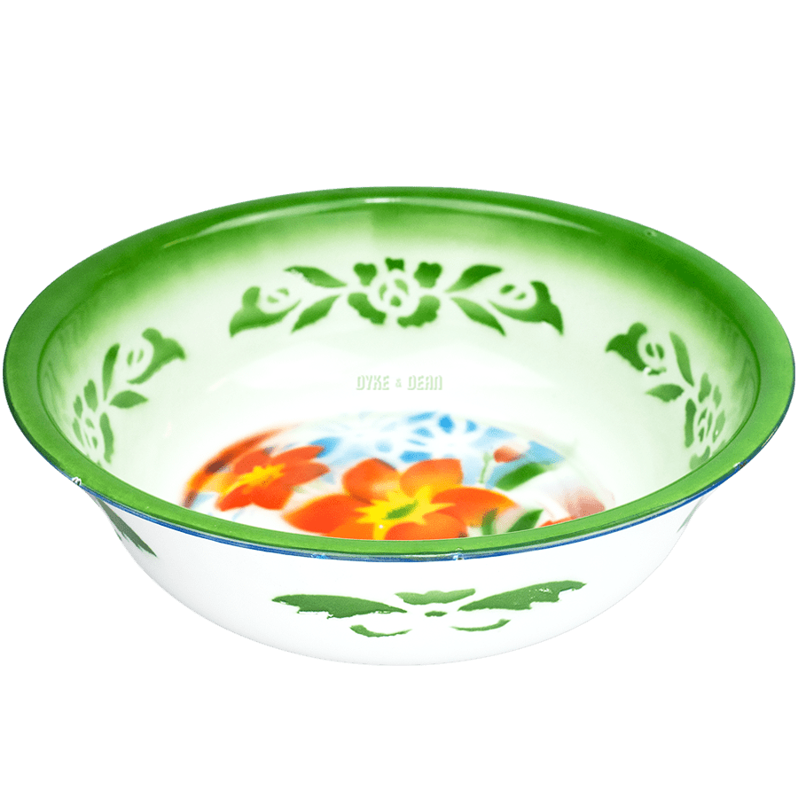 Enamel serving bowl best sale