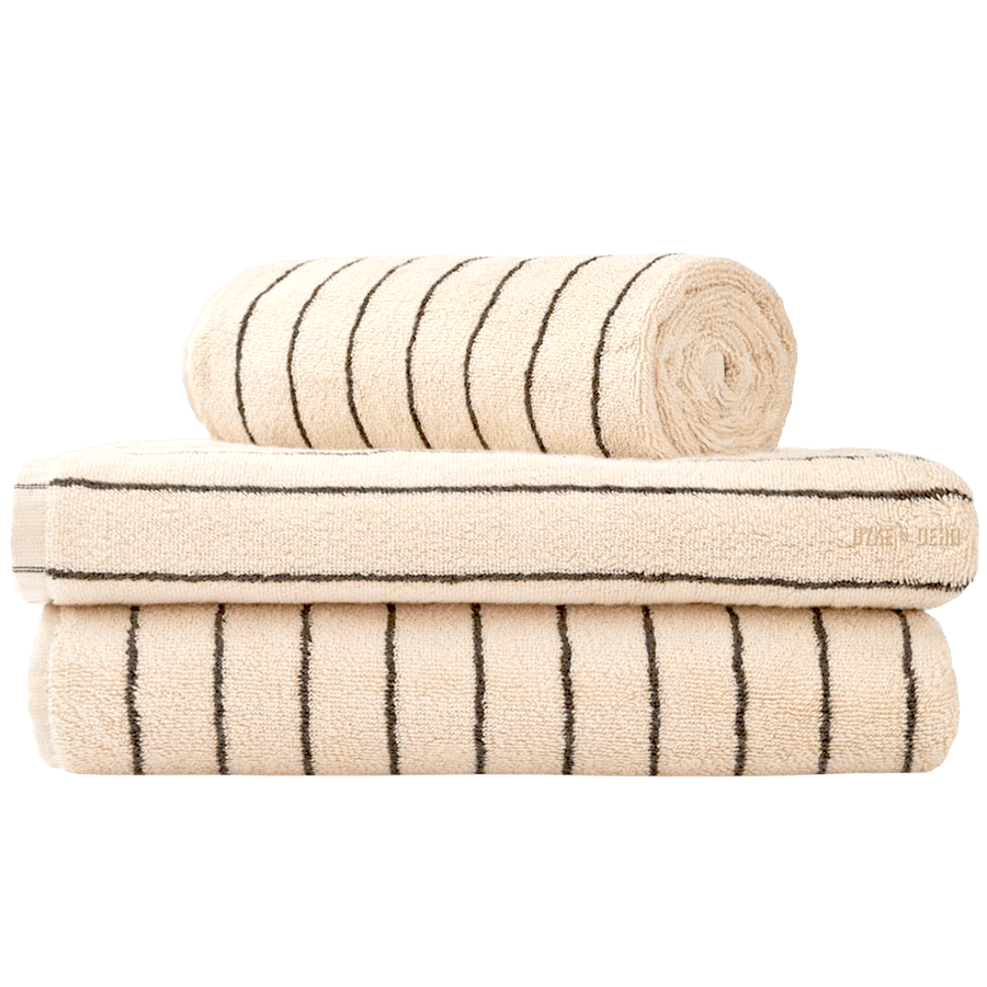 NARAM BATH TOWELS BABY CREAM INK BATH TOWEL DYKE DEAN