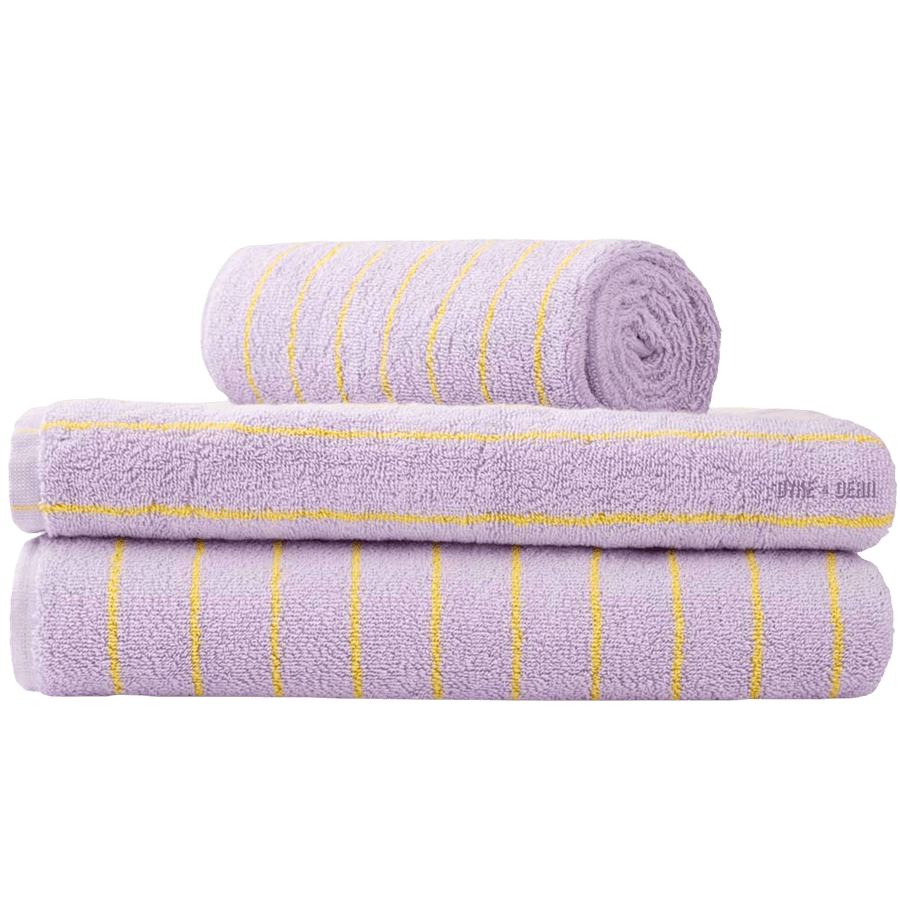 Lilac bathroom outlet towels