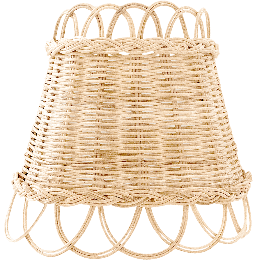 Wicker wall lamp deals