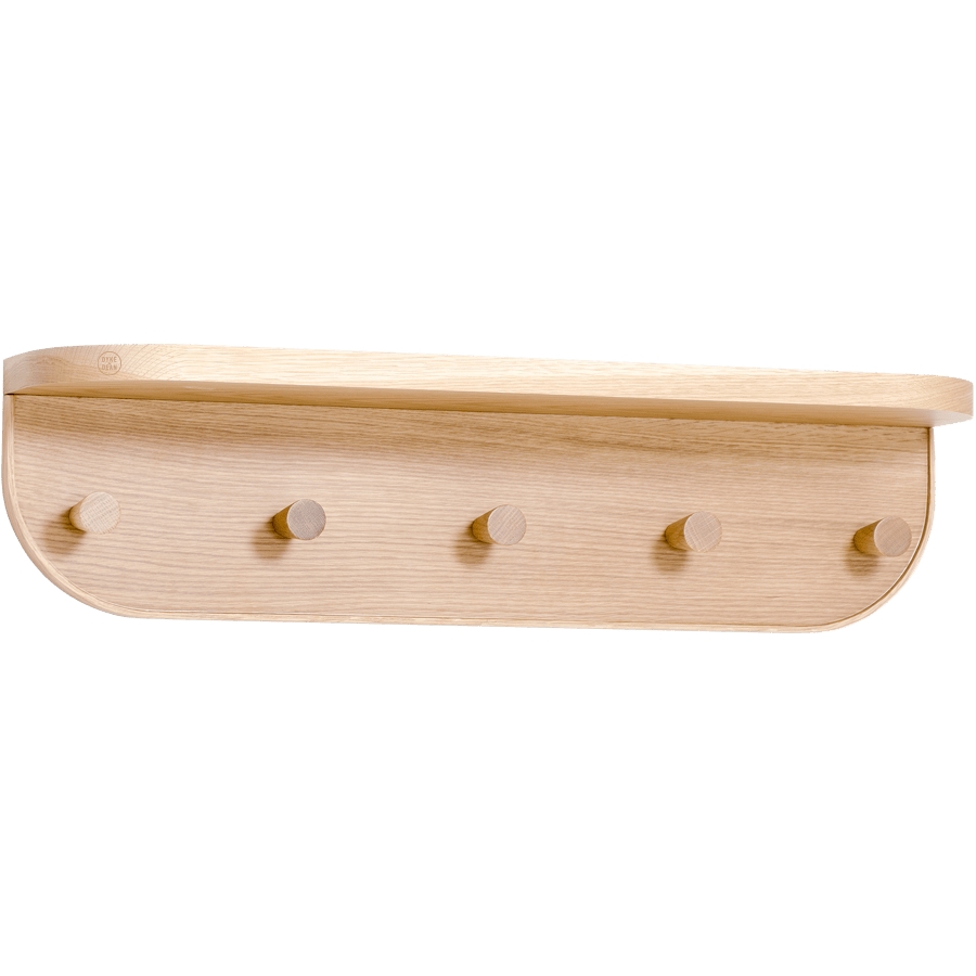 WIREWORKS NOOK FIVE HOOK WALL SHELF DYKE DEAN