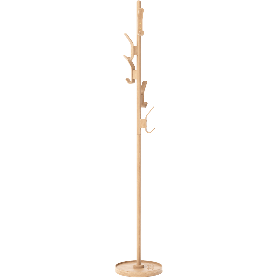 WIREWORKS OAK COAT STAND DYKE DEAN