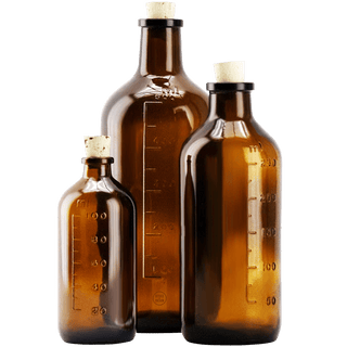 500ML AMBER GLASS BOTTLE - DYKE & DEAN