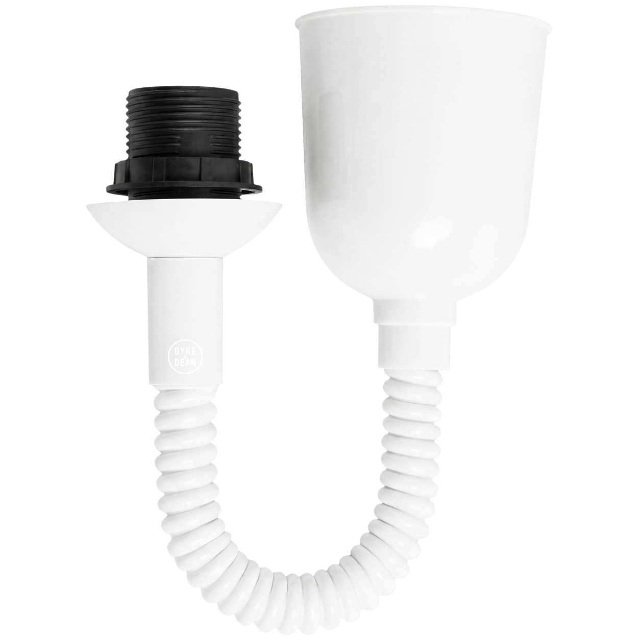 70s OPALINE RETRACTABLE CORD LIGHT - DYKE & DEAN