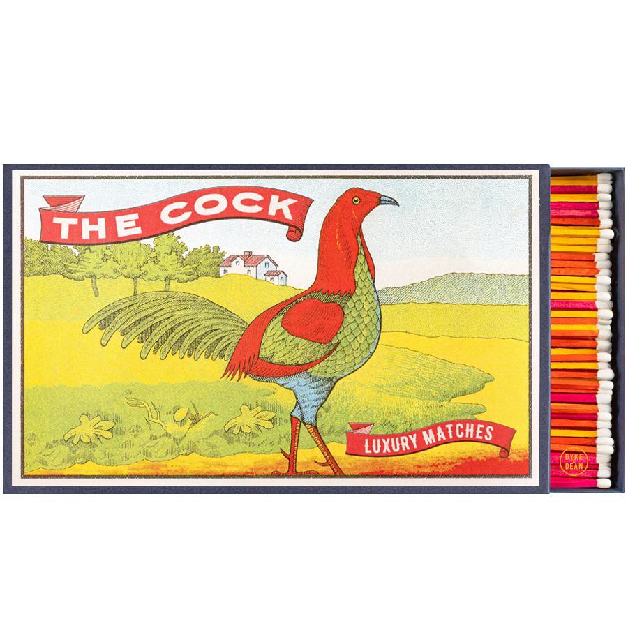 THE COCK GIANT SAFETY MATCHES