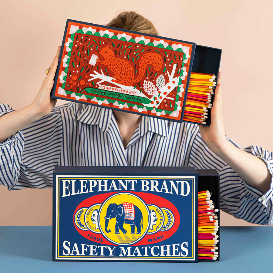 ELEPHANT GIANT SAFETY MATCHES