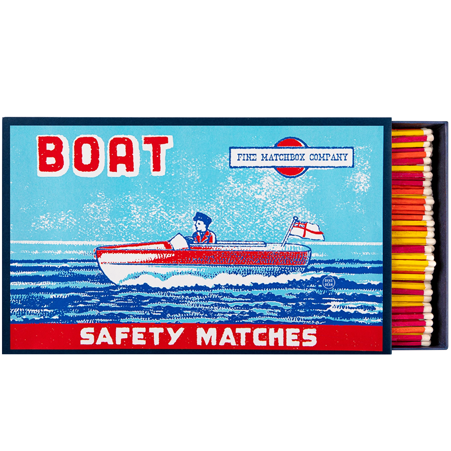 THE BOAT GIANT SAFETY MATCHES