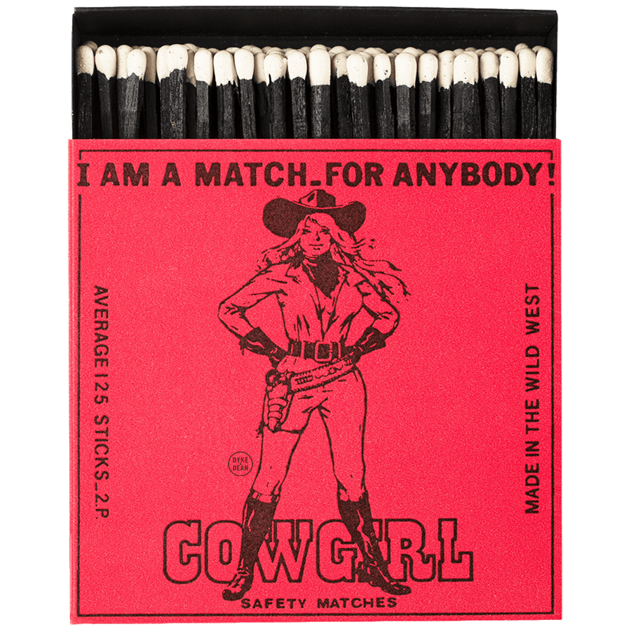 COWGIRL LUXURY SAFETY MATCHES