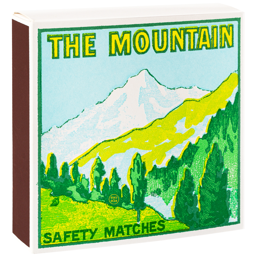 THE MOUNTAIN LUXURY SAFETY MATCHES