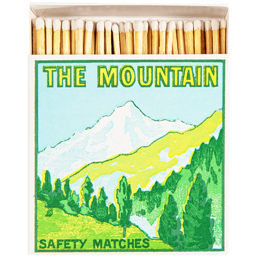 THE MOUNTAIN LUXURY SAFETY MATCHES