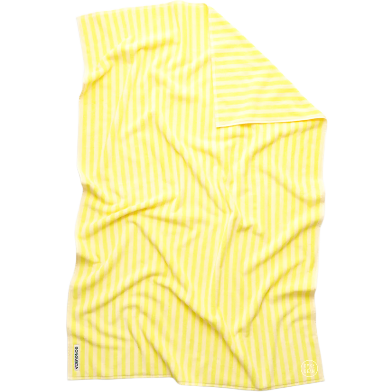 NARAM BATH TOWELS PRISTINE & NEON YELLOW