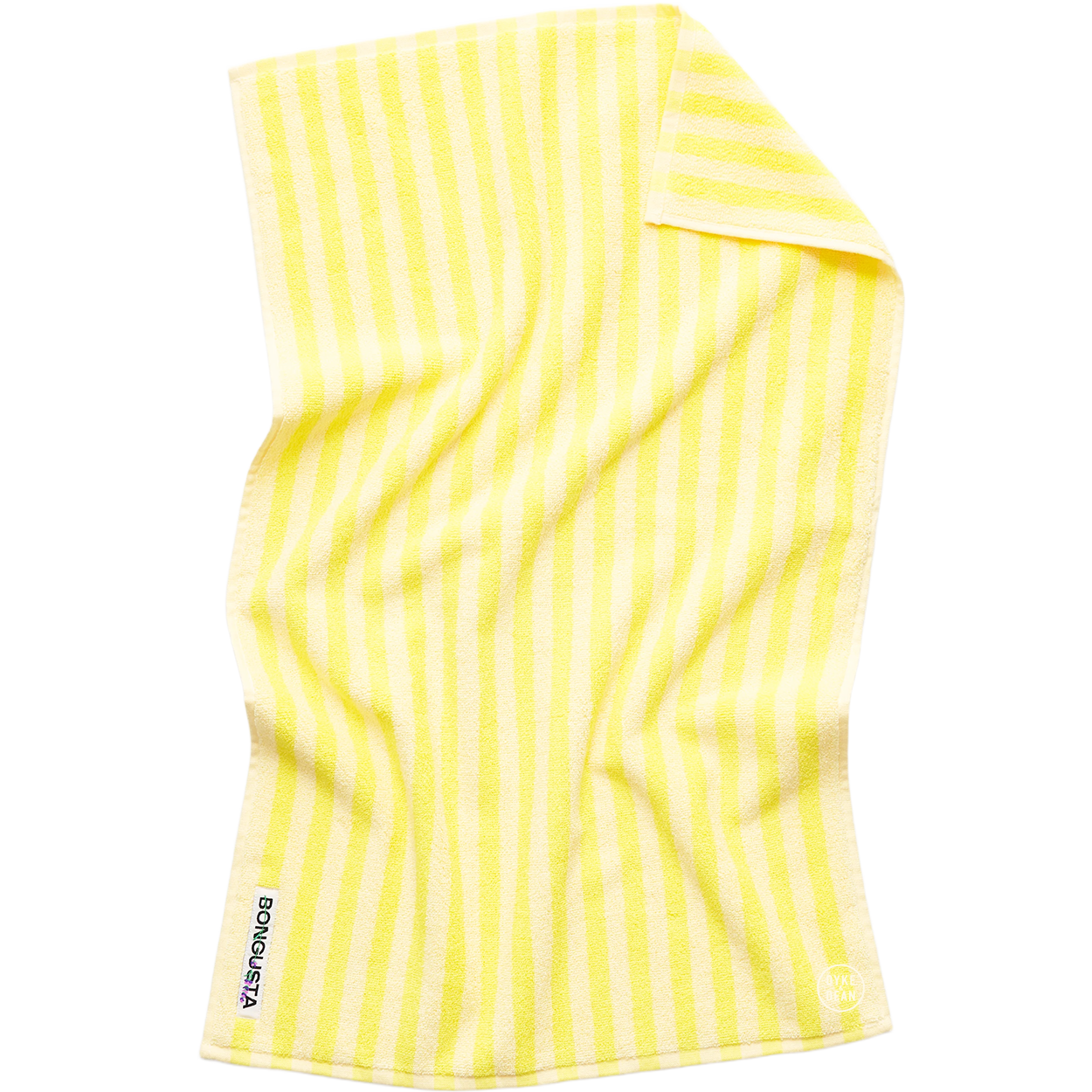 NARAM BATH TOWELS PRISTINE & NEON YELLOW