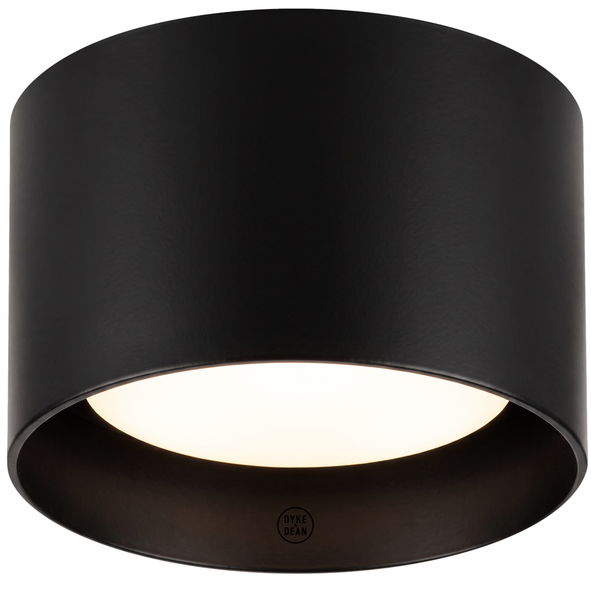 Ceiling puck light black
