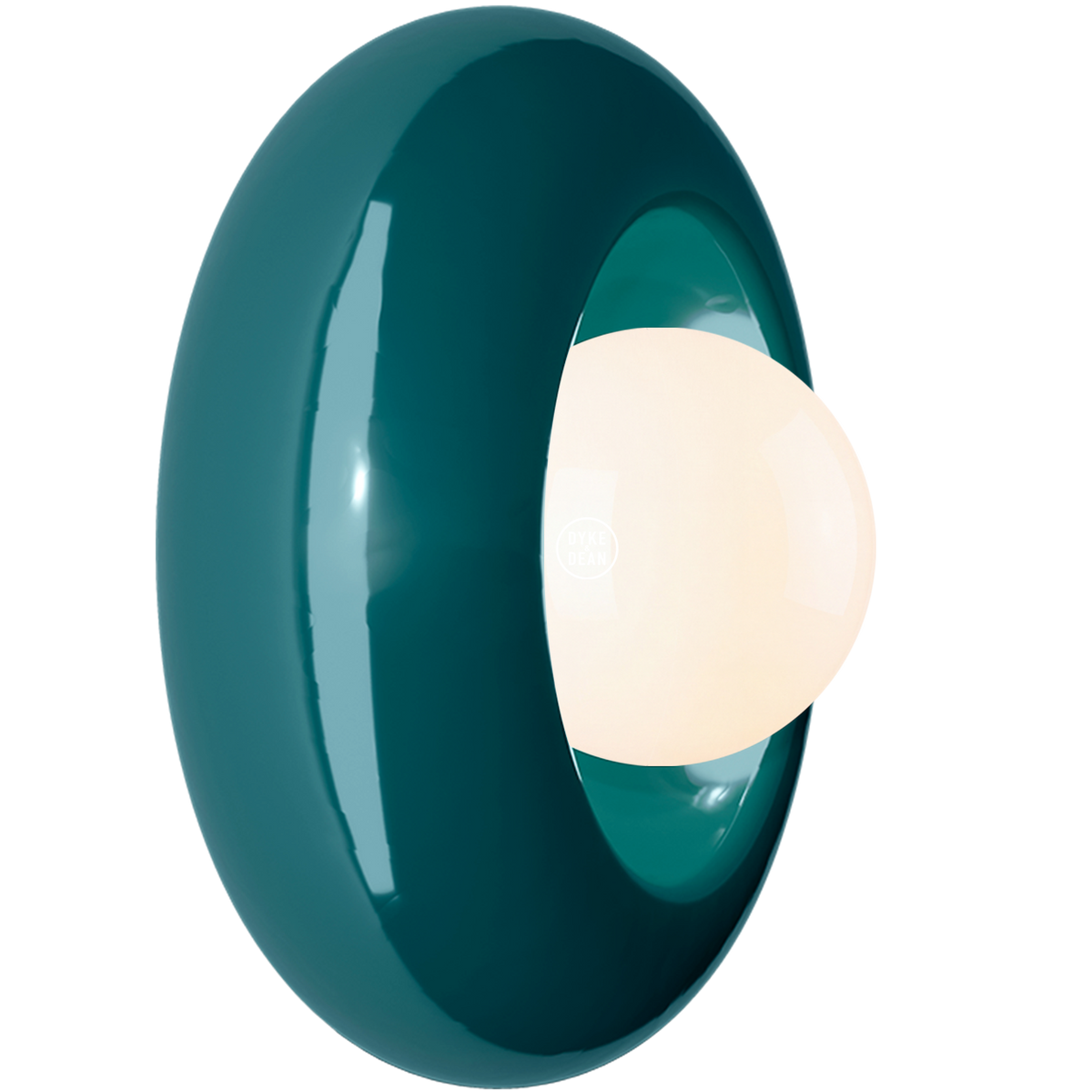 FERROLUCE BUMBUM CERAMIC DISC SCONCE WALL LIGHT LARGE