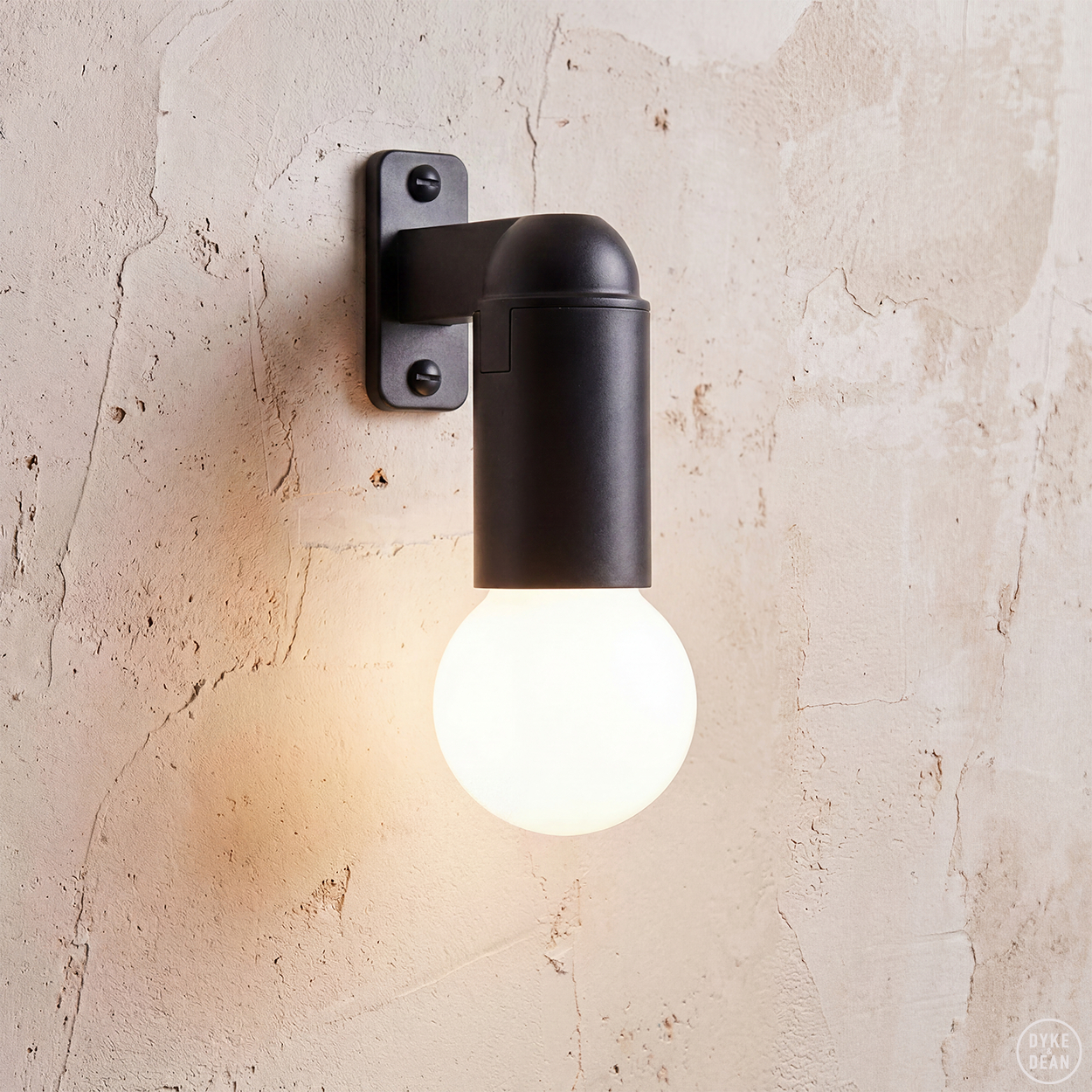 LAMPES MURALES BRAS DROIT E14 NOIR