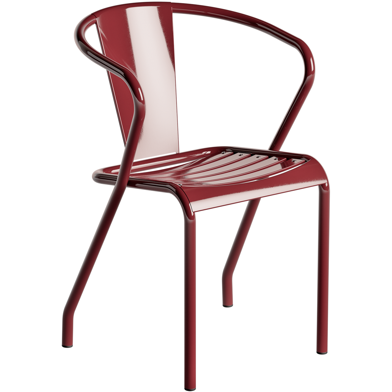 TOLIX UD SLATTED ARMCHAIR