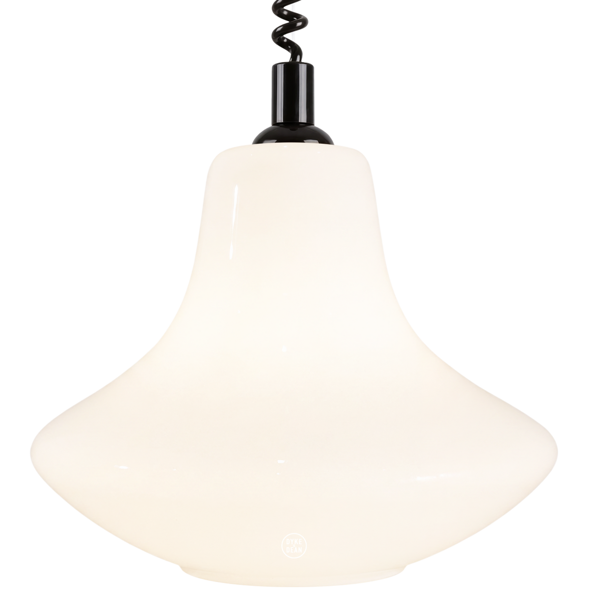 DANISH OPALINE RETRACTABLE CORD LIGHT