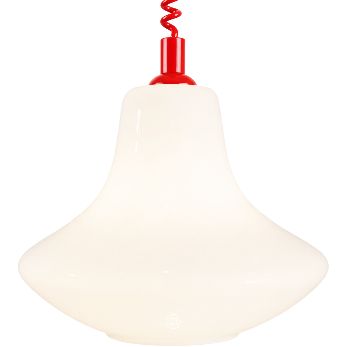 DANISH OPALINE RETRACTABLE CORD LIGHT