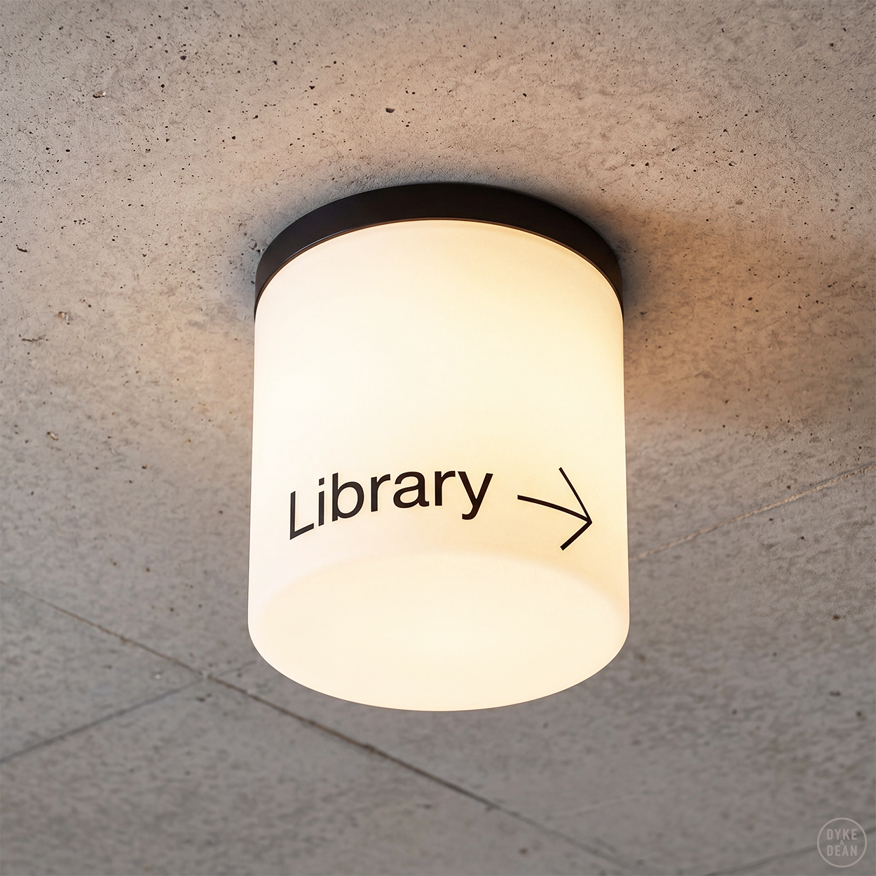 RØRLAMPE SORT BASE LILLE