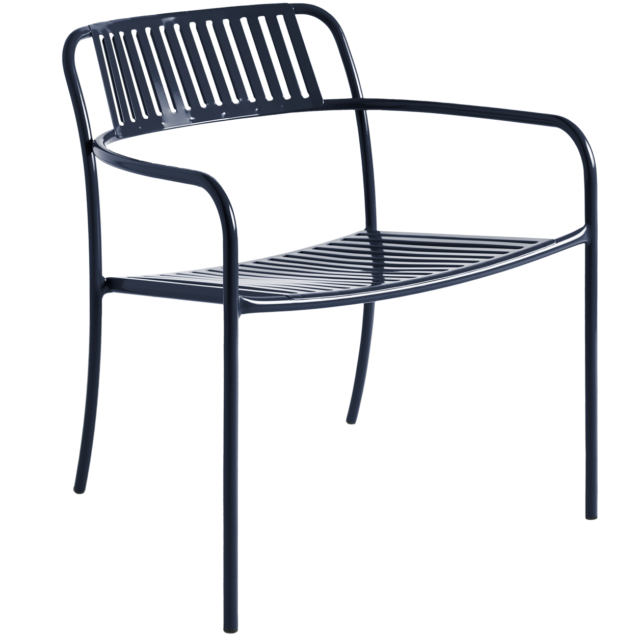 TOLIX PATIO LOUNGE CHAIR