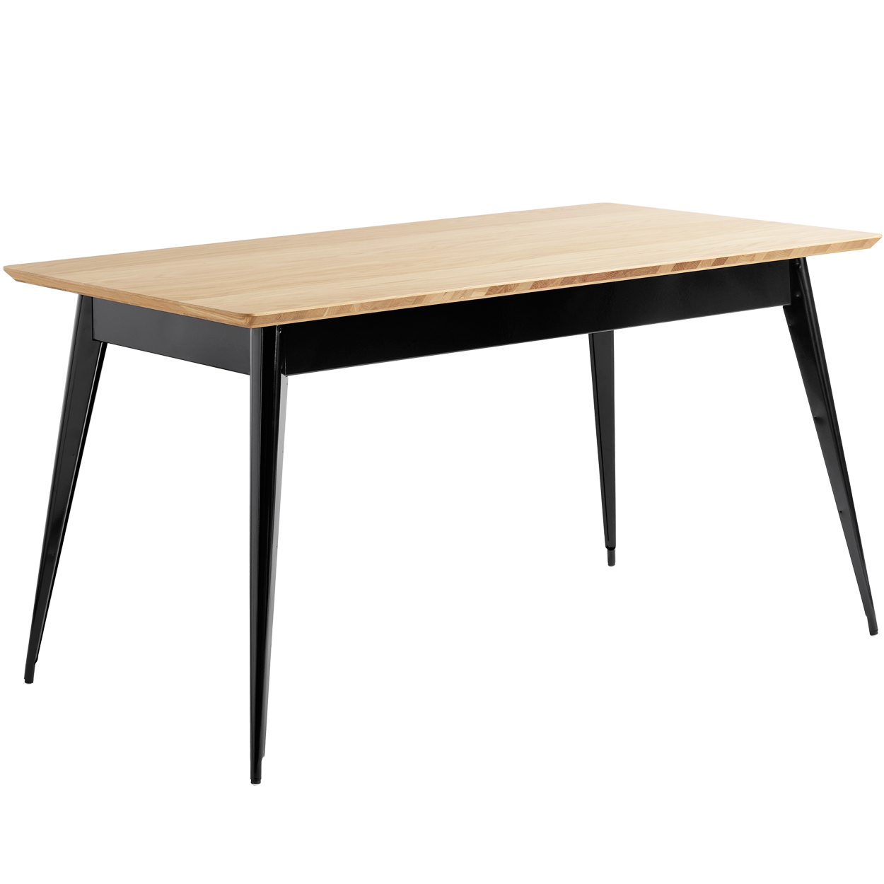 TOLIX NATURAL OAK TOP TABLE 55 140X80