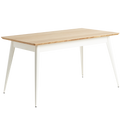 TOLIX NATURAL OAK TOP TABLE 55 140X80