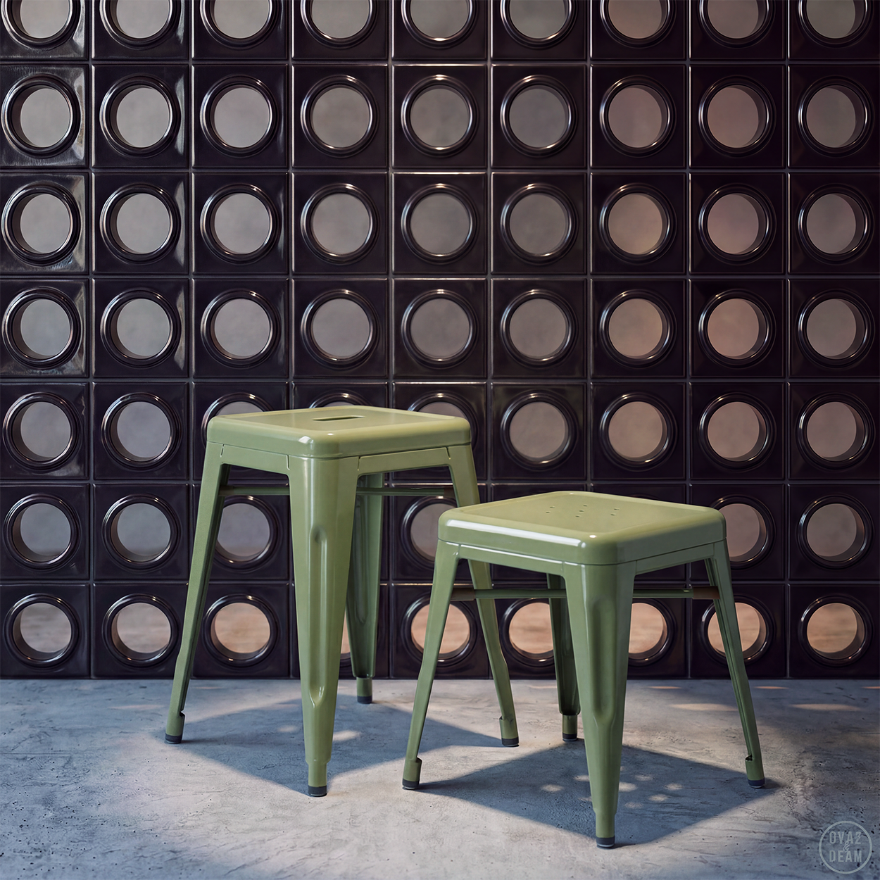 TOLIX H45 STOOL