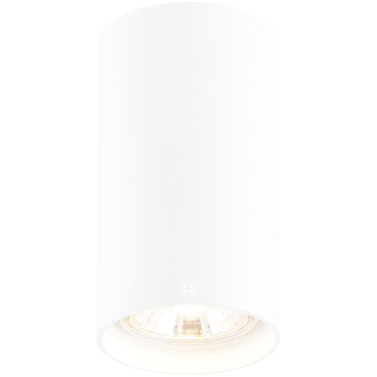 Ceiling cylinder spot lamp white