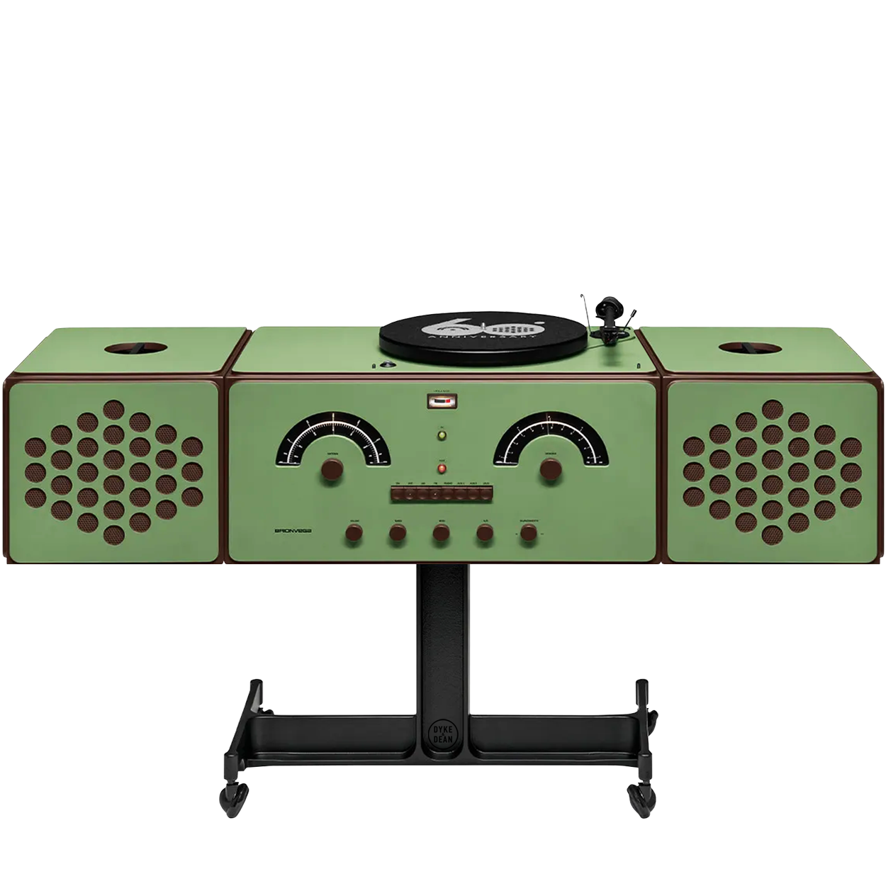 BRIONVEGA RADIOFONOGRAFO 60TH ANNIVERSARY SPECIAL GREEN