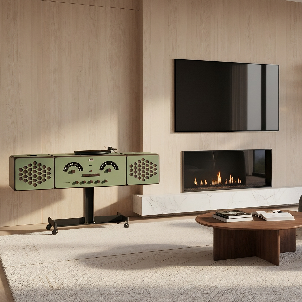 BRIONVEGA RADIOFONOGRAFO 60TH ANNIVERSARY SPECIAL GREEN