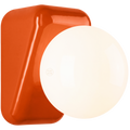 FLIP CERAMIC OPAL GLOBE WALL LIGHT