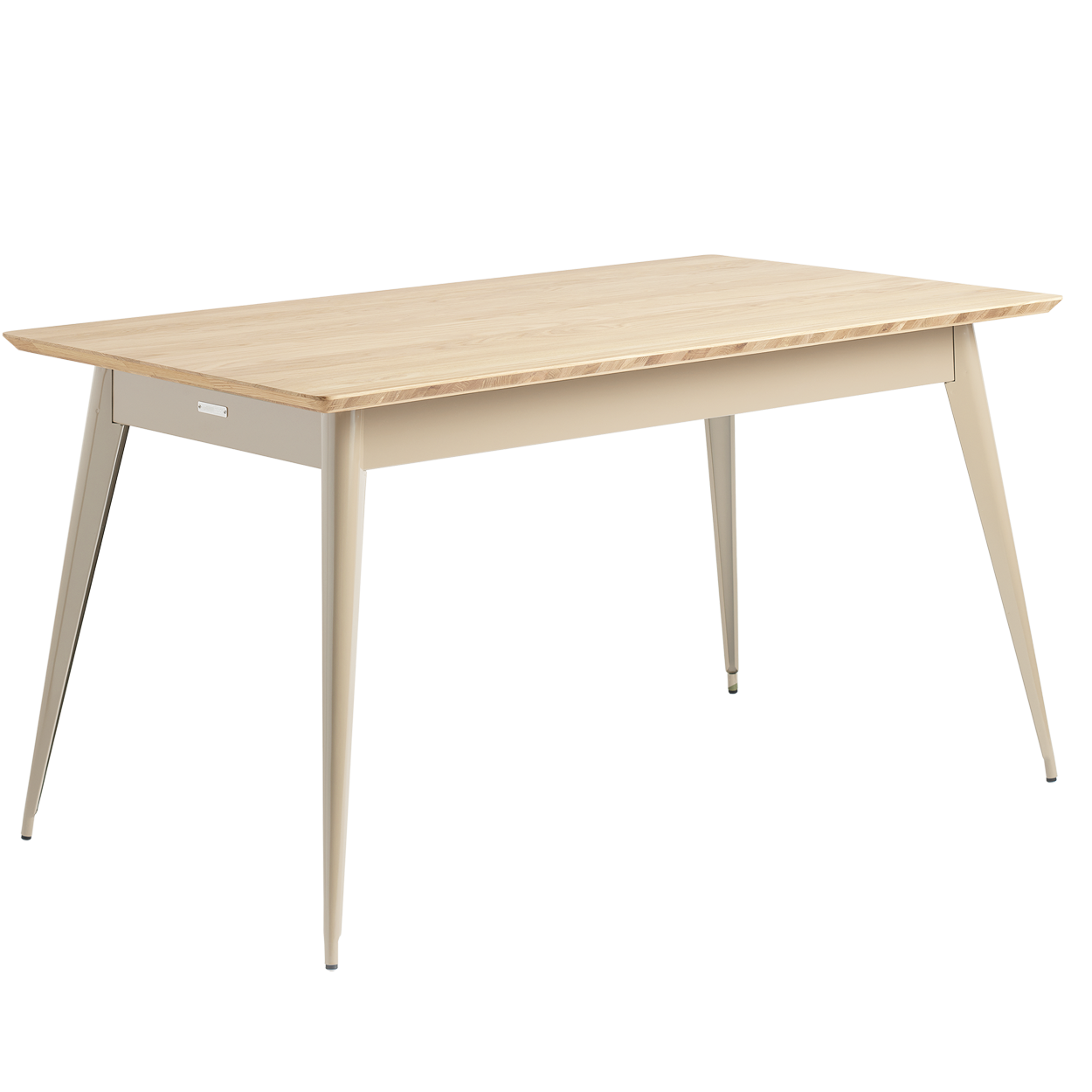 TOLIX NATURAL OAK TOP TABLE 55 140X80