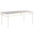 TOLIX UD OAK TOP TABLE WITH WALNUT STAIN 180x90