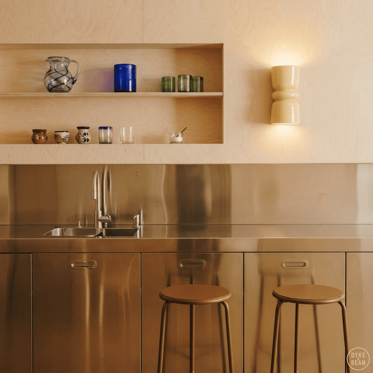 ADICO AÇO HIGH BAR STOOL - DYKE & DEAN
