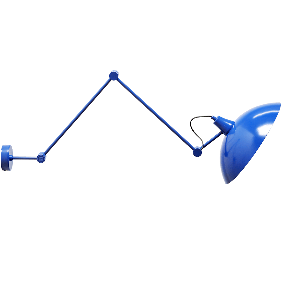 ADJUSTABLE WALL CEILING LIGHT MELOS COBALT - DYKE & DEAN