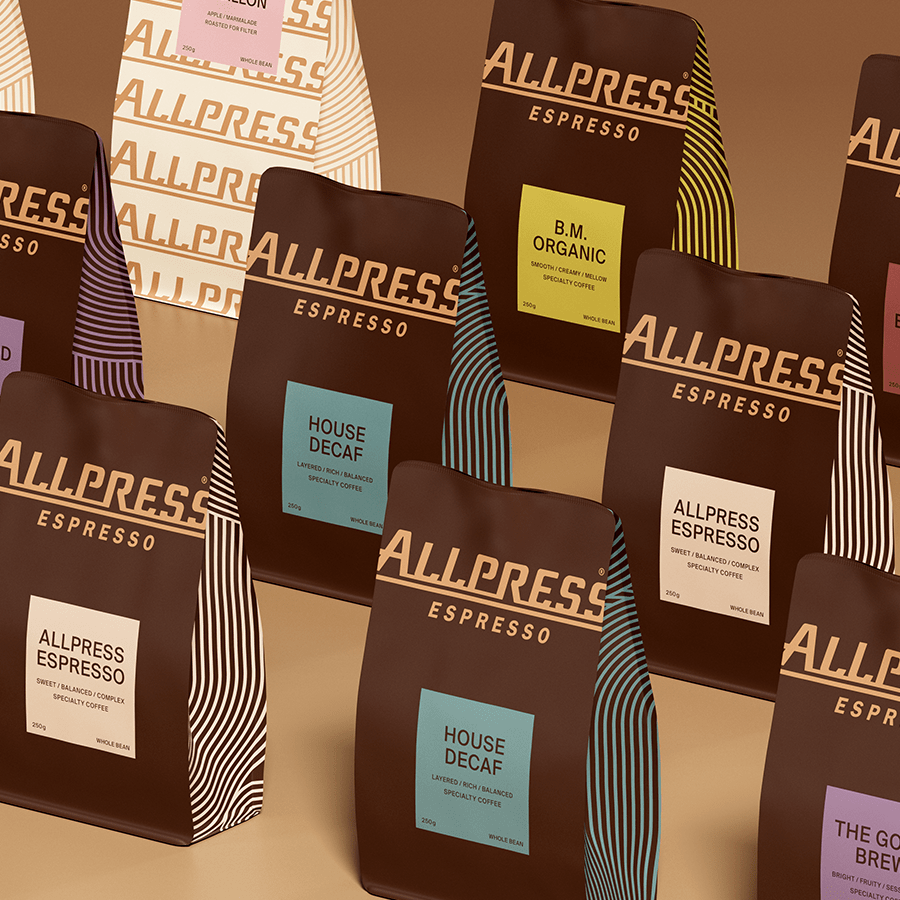 ALLPRESS WHOLE BEAN COFFEE 250g GUATEMALA CHAK MOOL ESPRESSO - DYKE & DEAN